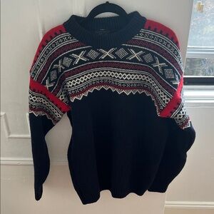 100% wool men’s Norwegian sweater